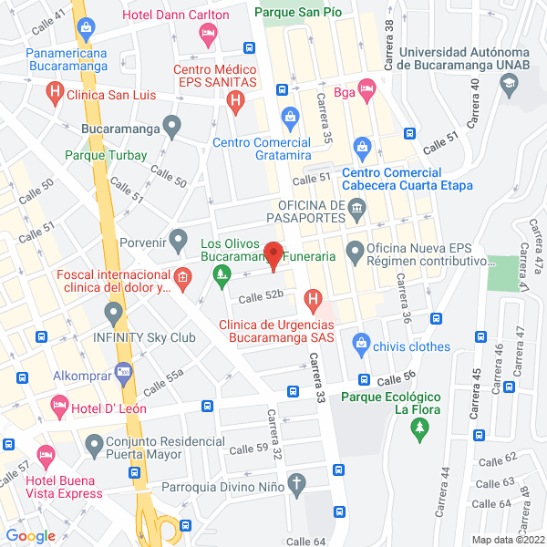 Map of Vip Ltda.