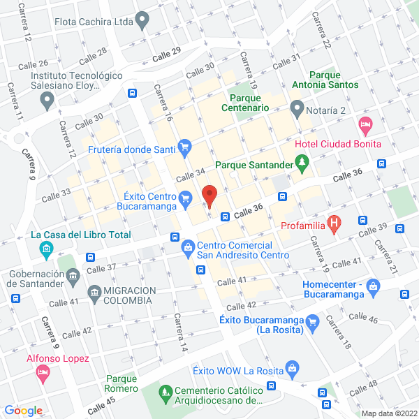Map of Almacén Awad Tex