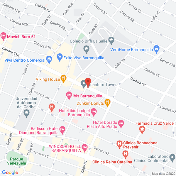 Map of Dentispa - Quiero Clientes