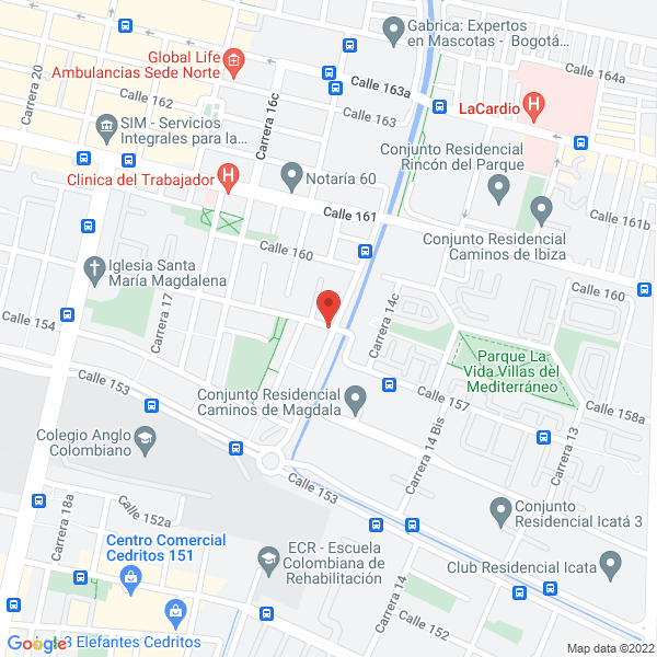 Mapa de Pets Care S.A.S.