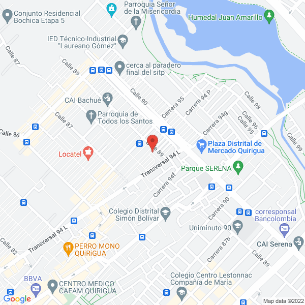 Mapa de Comercializadora Su Ministro