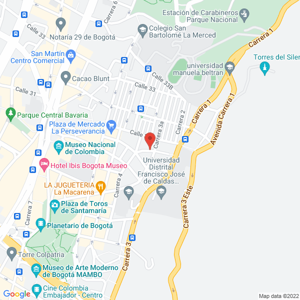 Mapa de Sensa Floar Spa