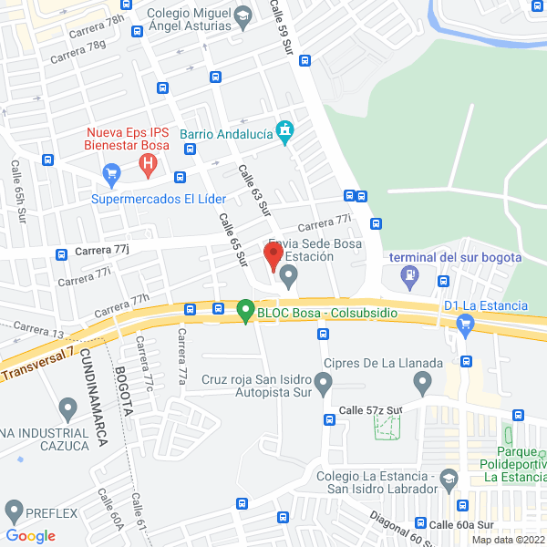 Mapa de Chuquenplast S.A.S.