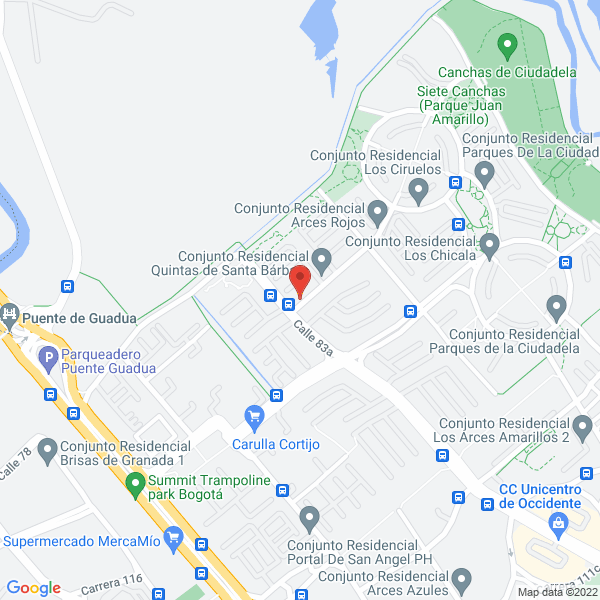 Mapa de Comercializadora Letras Para Educar S.A.S.
