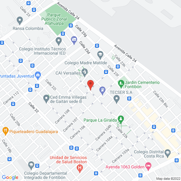 Mapa de Comercializadora Y Distribuidora Kasira Sas