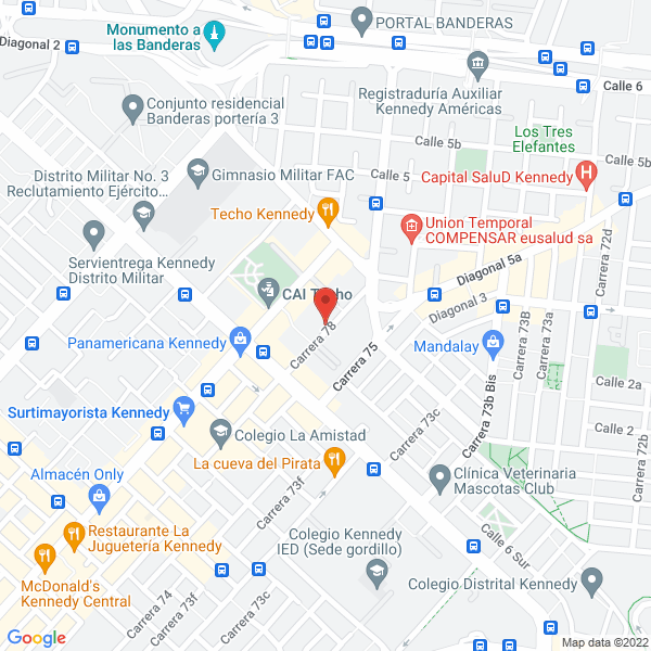 Mapa de Constructora Carmin S.A.S.