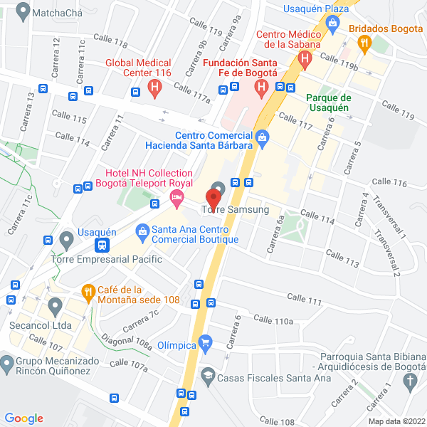 Mapa de Controltech Services S.A.S.