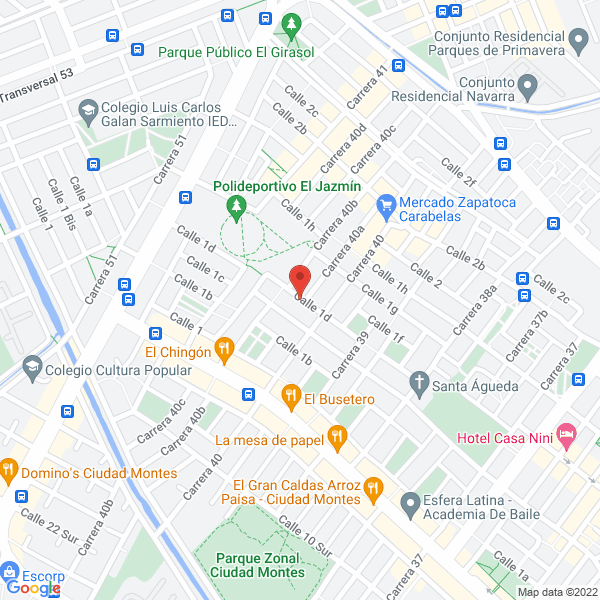 Mapa de Cuervo Cleves & Cia S En C