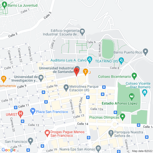Map of Productos De Cacao