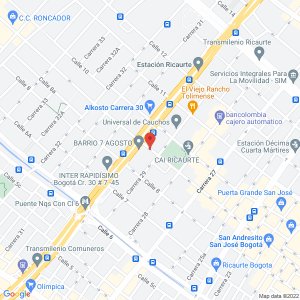 Mapa de Zuin