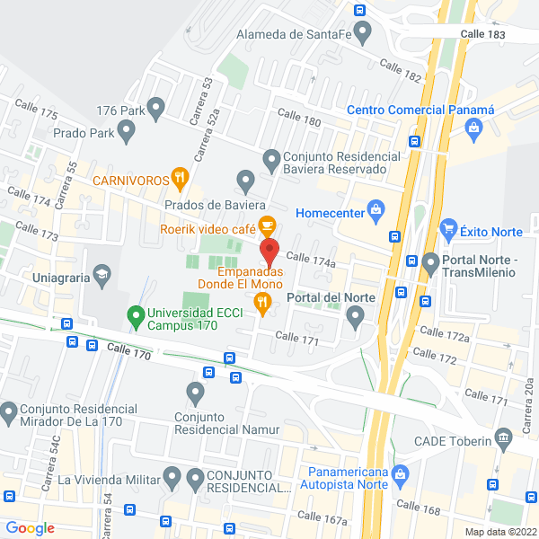 Mapa de Agencia De Viajes Y Turismo Lásser Ltda