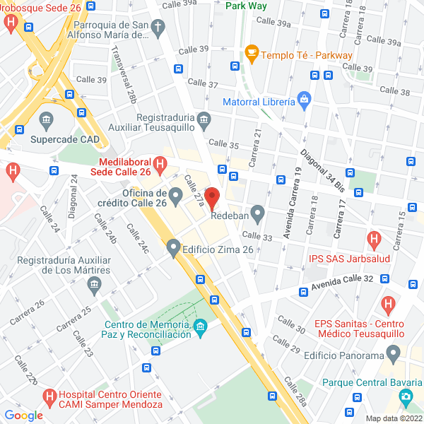Mapa de Agencia Matrimonial Vogulys