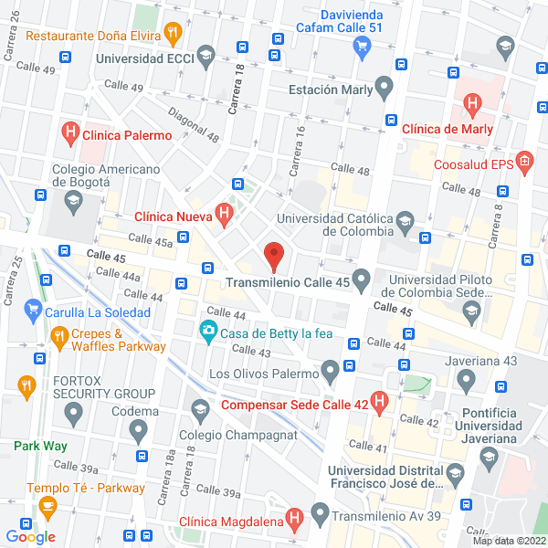 Mapa de Agencia De Viajes Rafael Hemaid