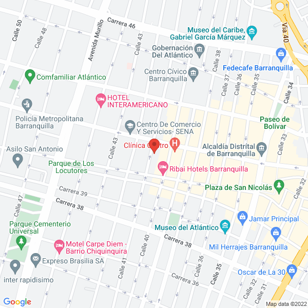 Map of Agencia Megaprint S.A.S.
