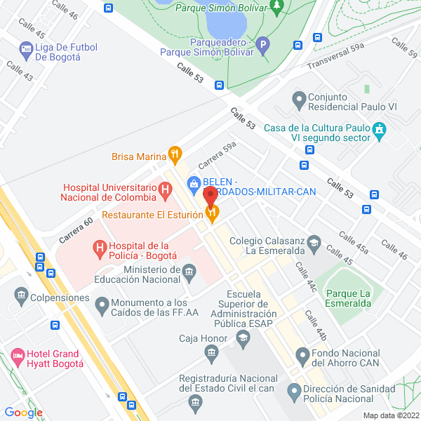 Mapa de Agost Ltda.