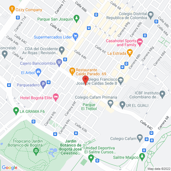 Mapa de Agrofrucol