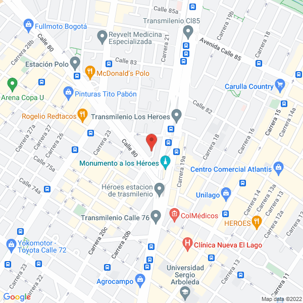 Mapa de Alfeu Y Cia Ltda.