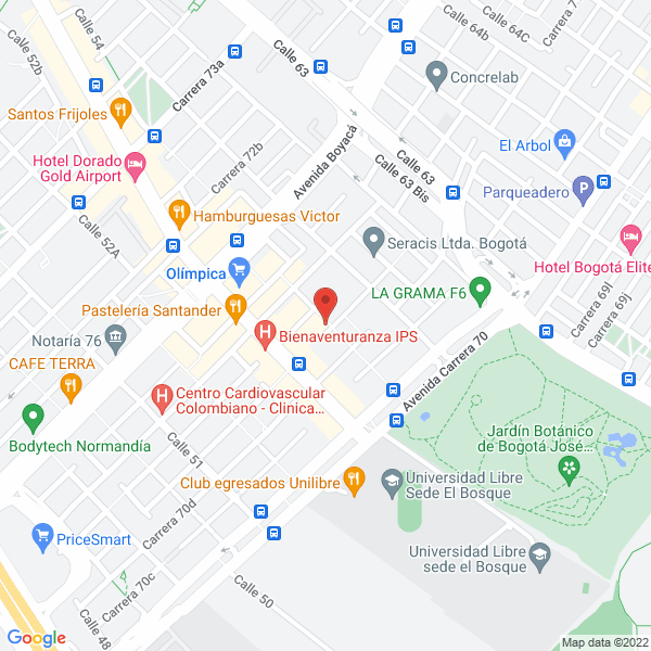 Mapa de Aguiar Fonseca Y Cía.Ltda.