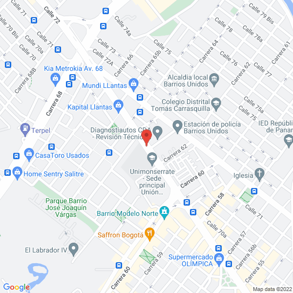 Mapa de Alfredo Cruz Y Su Mariachi Oro De México
