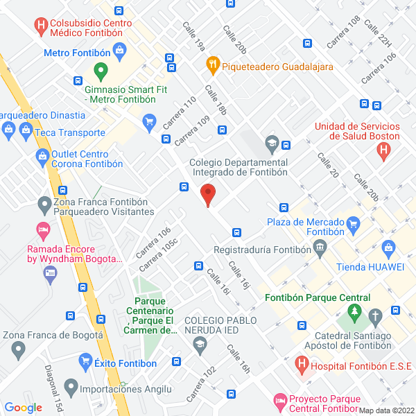 Mapa de Alg Inversiones S.A.S.