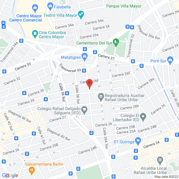 Mapa de Alimentos Milenio