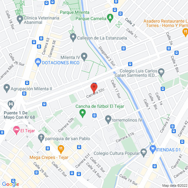 Mapa de Alavi Impresores Ltda