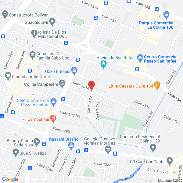 Mapa de Alce Publicidad Sas