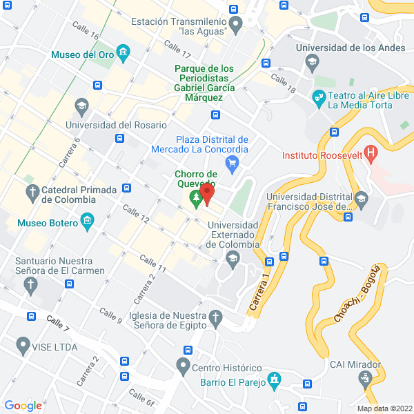 Mapa de Alere