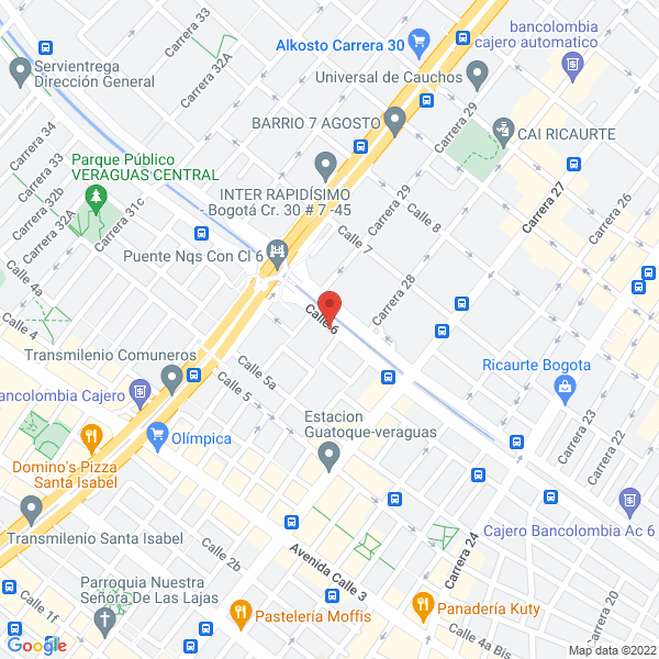 Mapa de Alfa Camiones Y Maquinaria Ltda.