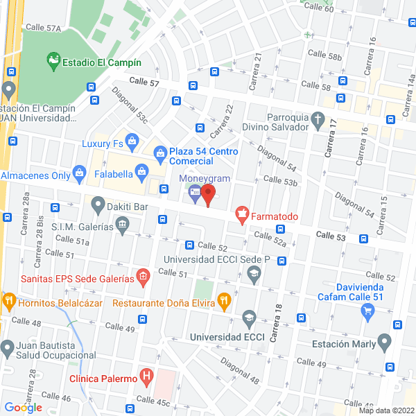 Mapa de Alianza Turismo Y Transporte