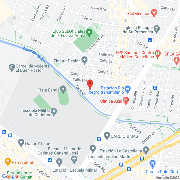 Mapa de Alimentarte Food Service