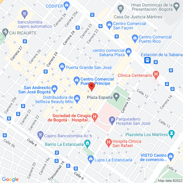 Mapa de Andyexport