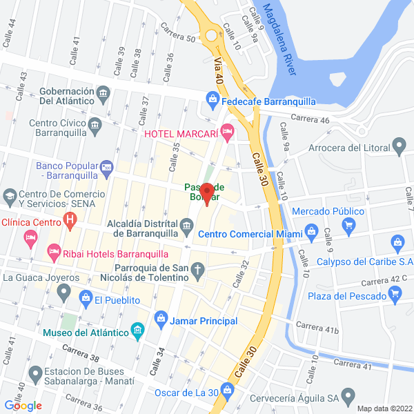 Map of Angel Platería