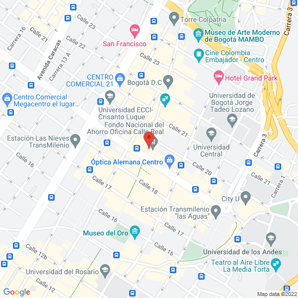 Mapa de Almacén El Centro Mercantil