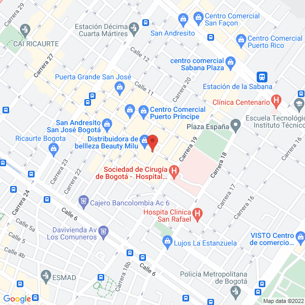 Mapa de Almacén Mi Toro