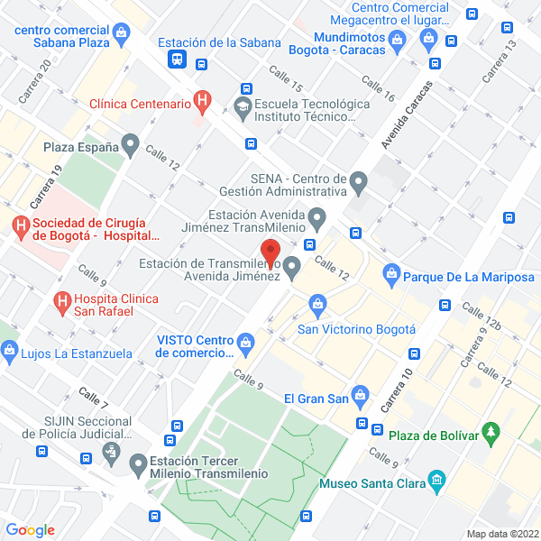 Mapa de Almacén Motorola Ltda.