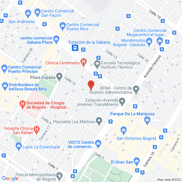 Mapa de Almacén Pácora