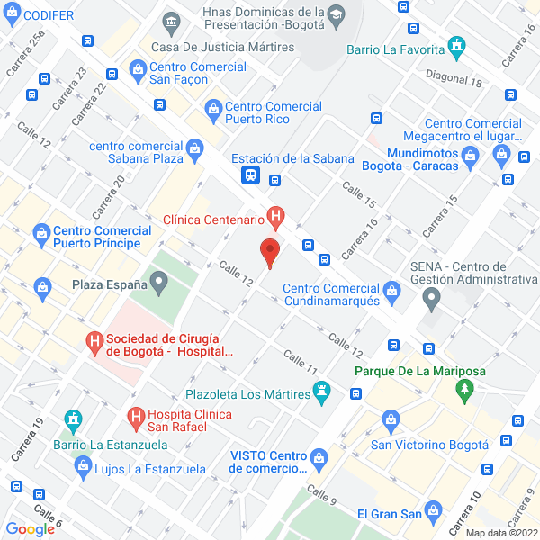 Mapa de Almacén Parra Ltda.