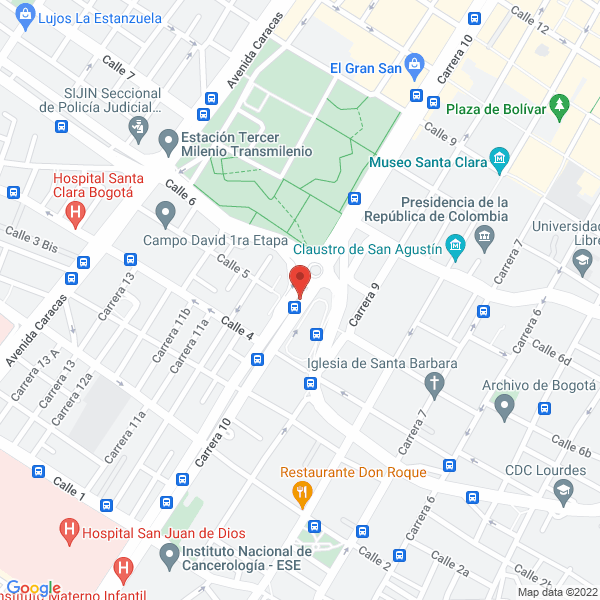 Mapa de Almacén Y Compra Venta Los Robles