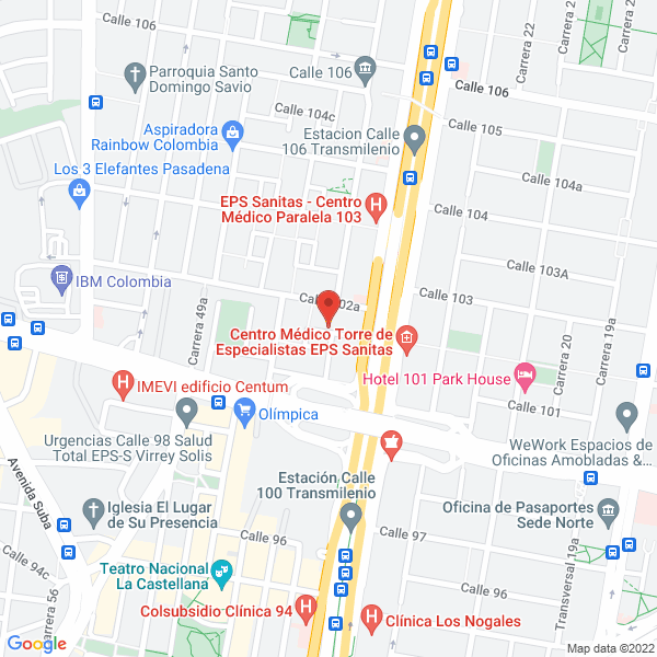 Mapa de Argos Mercadeo Y Servicios