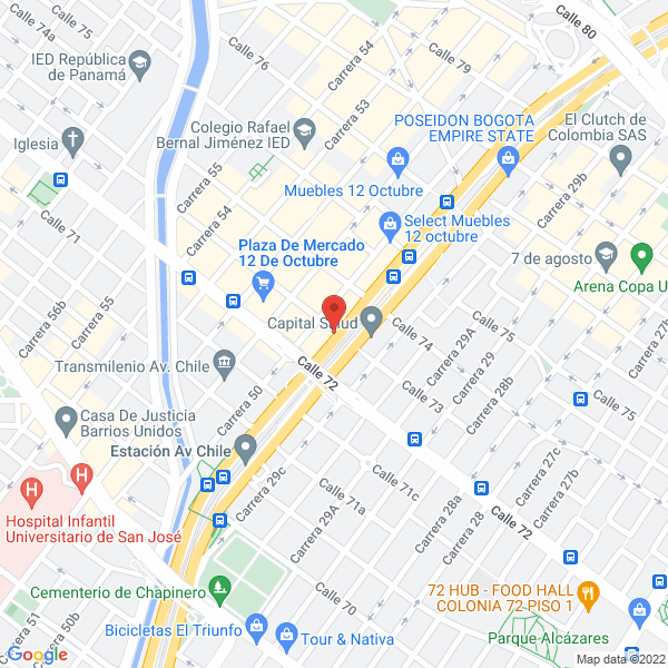 Mapa de Arko Muebles Y Decoracion Ltda.