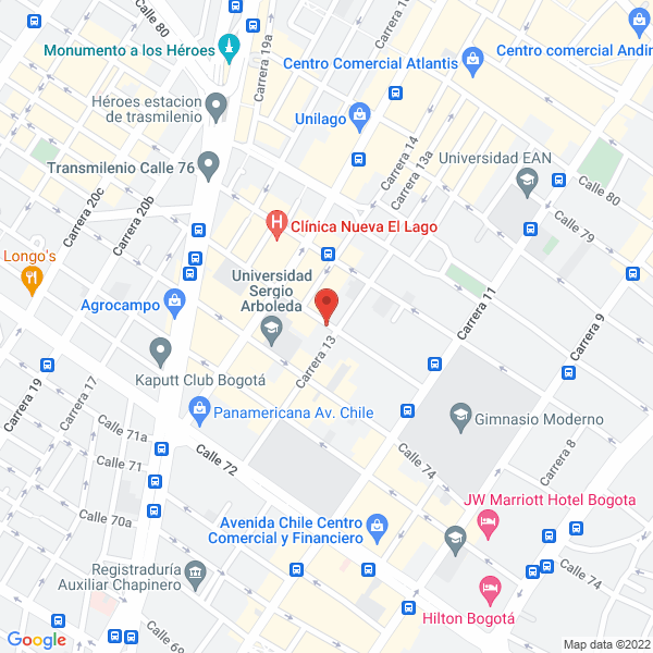 Mapa de Arsenal Fm Ltda.