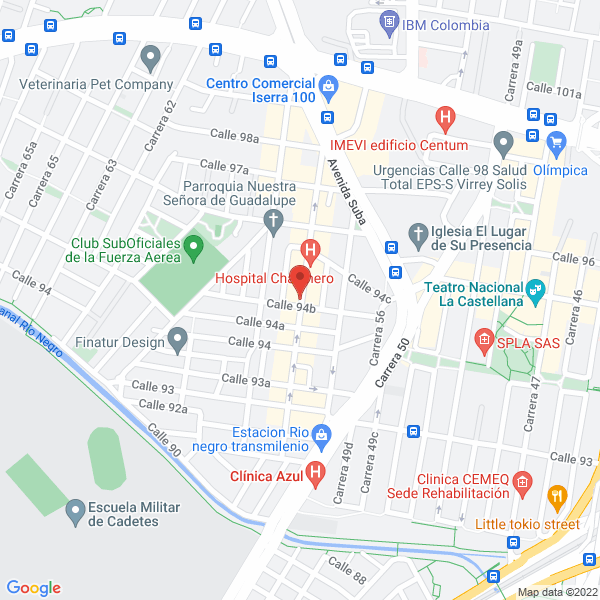 Mapa de Almacén Rodsan