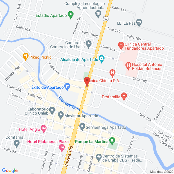 Map of Almacén Y Taller Mundo Motos La 100