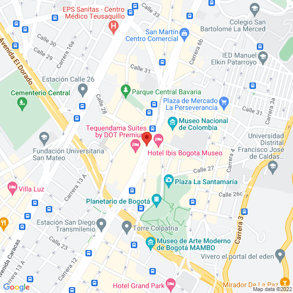 Mapa de Alpha Consultores Gerenciales S.A.