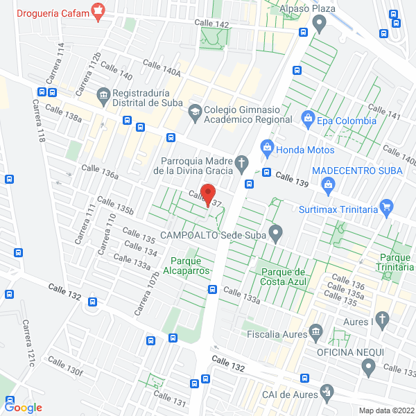 Mapa de Alquiler De Disfraces