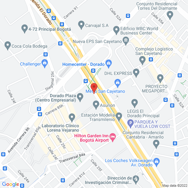 Mapa de Aserpa S.A.