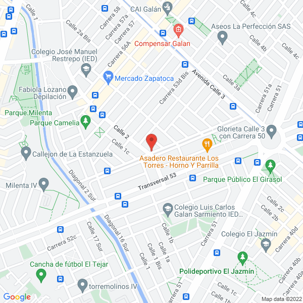 Mapa de Aservicar Máquinas