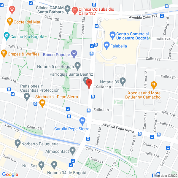Mapa de Asesorando El Cambio