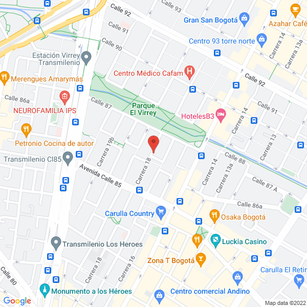 Mapa de Asociación Jurídica Pwi